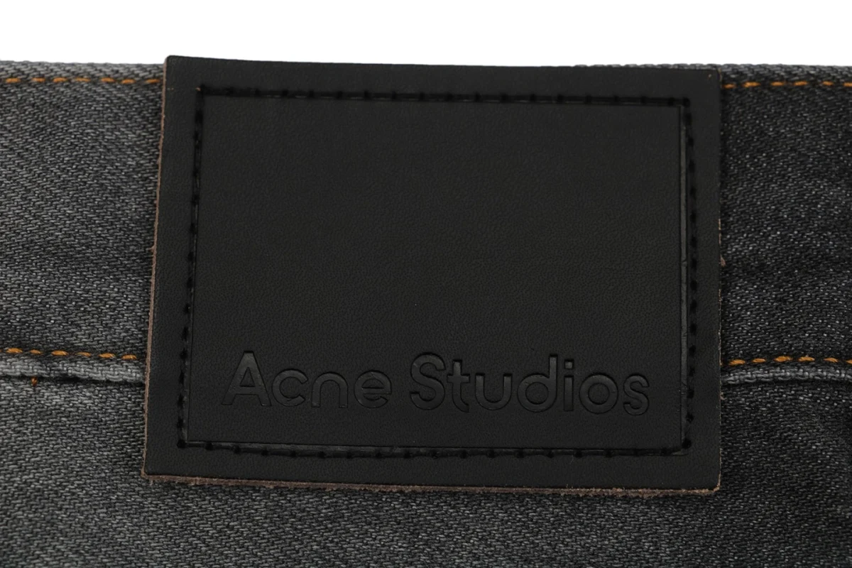 Acne Studios Paint Splatter Denim Jeans
