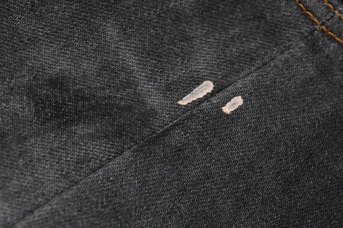 Acne Studios Paint Splatter Denim Jeans
