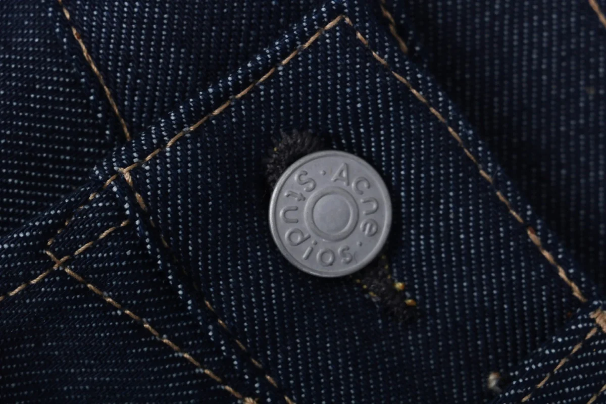 Acne Studios Raw Denim Jeans