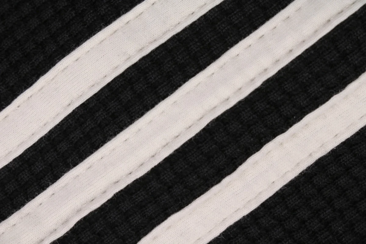 Adidas Trefoil Waffle Textured Jacket Black