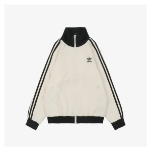 Adidas Trefoil Waffle Textured Jacket White