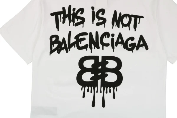 Balenciaga Double-B Graffiti Letter Print Short-Sleeve T-Shirt6.jpeg