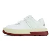 CHOCO CONCERT Low-Top Skateboard Shoes Unisex White Claret