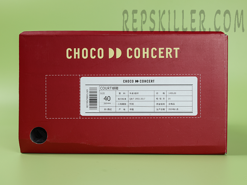 CHOCO CONCERT 520 Express Unisex White Claret Skateboard Shoes