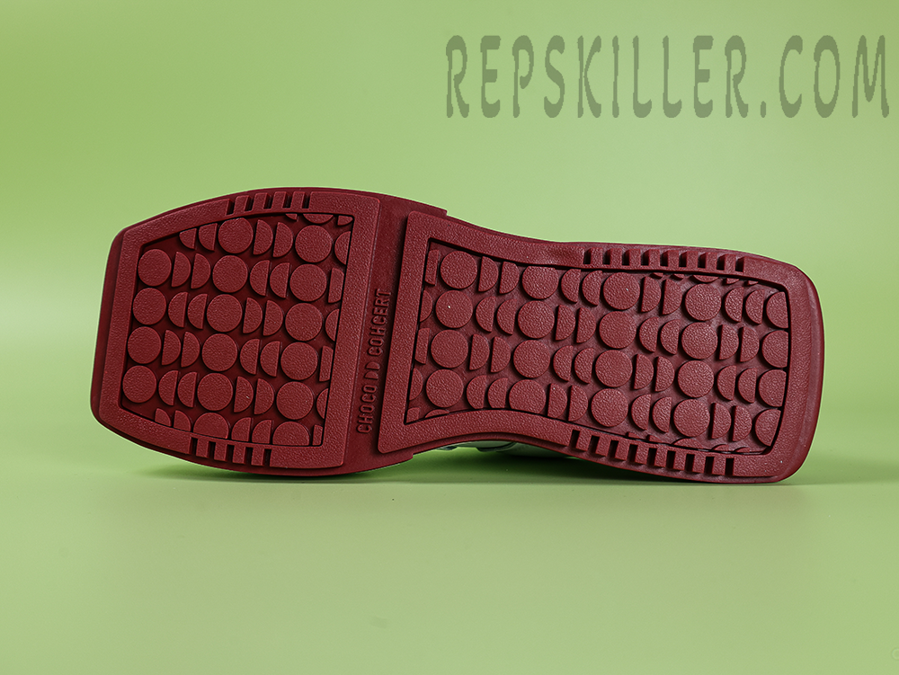 CHOCO CONCERT 520 Express Unisex White Claret Skateboard Shoes