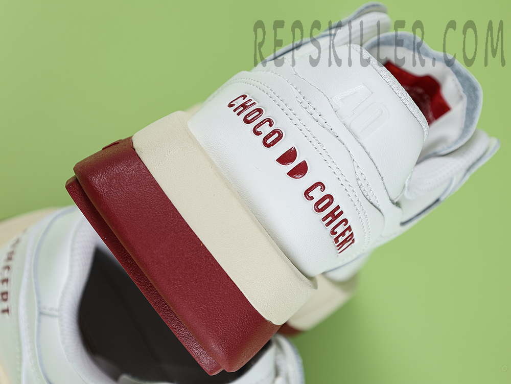 CHOCO CONCERT 520 Express Unisex White Claret Skateboard Shoes
