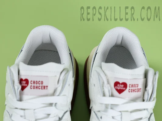 CHOCO CONCERT Low-Top Skateboard Shoes Unisex White ClaretIMG_5231 拷贝