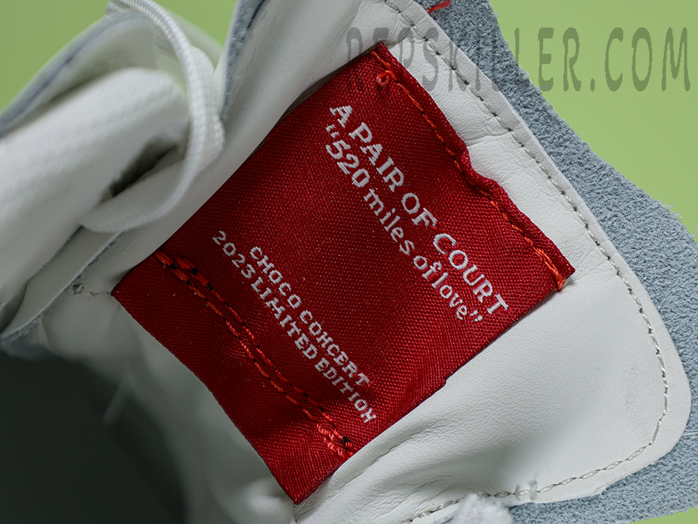 CHOCO CONCERT 520 Express Unisex White Claret Skateboard Shoes