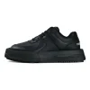 CHOCO CONCERT Skateboard Shoes Unisex Low-Top Round Square Night Mist Black