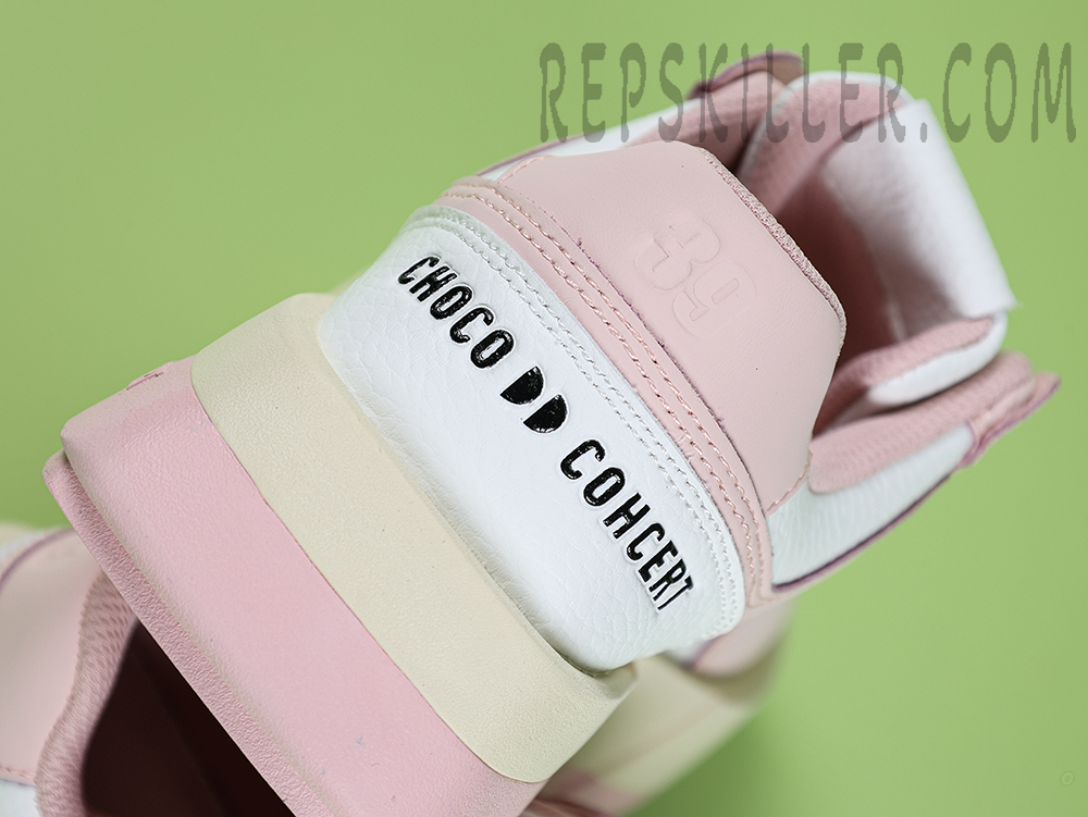 CHOCO CONCERT Round Square Pink Skateboard Shoes