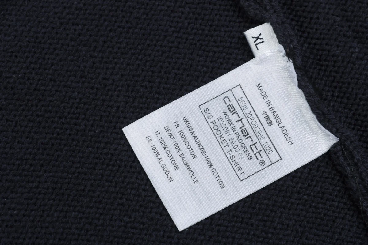 Wash tag