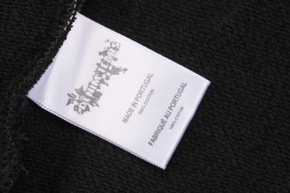 Denim Tears x CPFM Cotton Wreath Puff Print Sweatpants Black
