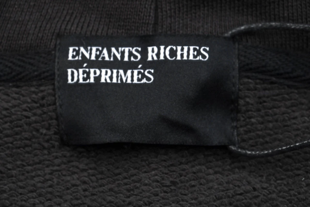 Enfants Riches Deprimes Bandaged Portrait Print Hoodie