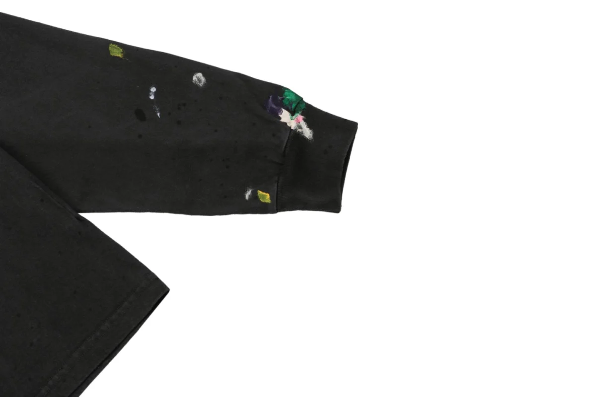 Gallery Dept Pink Letter Graffiti Painted Print Shirt