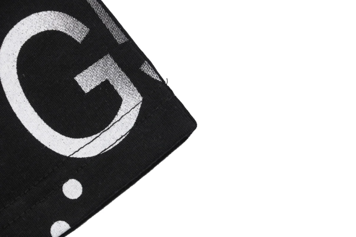 G Gradient Double-G Print Short-Sleeve T-Shirt Black
