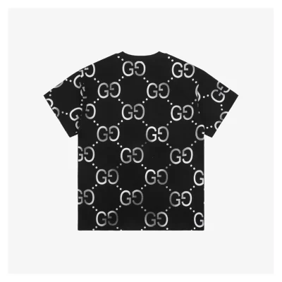 Gradient Double-G Print Short-Sleeve T-Shirt Black9.jpg