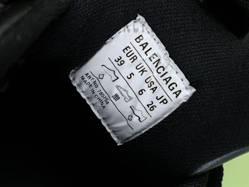 Balenciaga Cargo Sneakers Black - Image 11