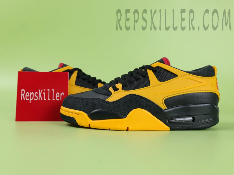 Air Jordan 4 RM ‘Black/Comet Red-Del Sol’