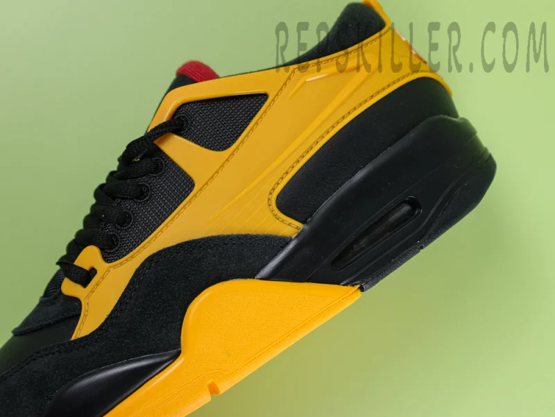 Air Jordan 4 RM ‘Black/Comet Red-Del Sol’ - Image 5