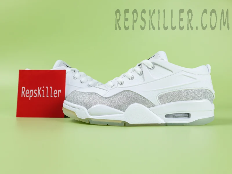 Air Jordan 4 RM WMNS 'Metallic Silver'