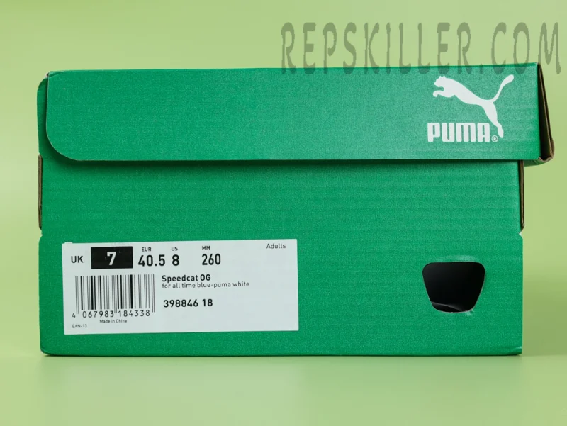 Puma Speedcat OG Sneakers Blue - Image 14