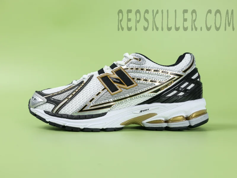 New Balance 1906R White Metallic Gold - Image 2