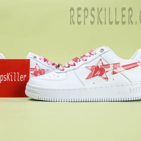 A BATHING APE BapeSta ABC Camo Pink