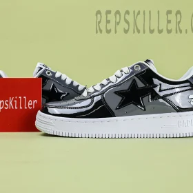 A BATHING APE BapeSta Low Color Camo Combo 'Black'