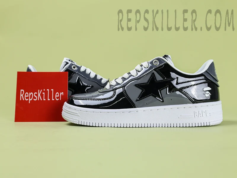 A BATHING APE BapeSta Low Color Camo Combo 'Black'