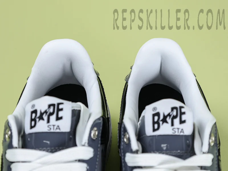 A BATHING APE BapeSta Low Color Camo Combo 'Black' - Image 11