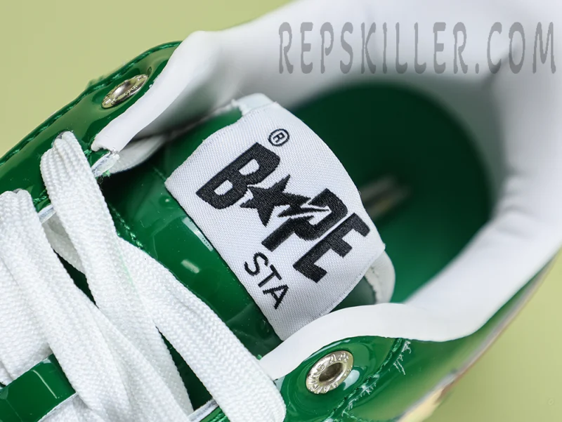 A BATHING APE BapeSta Dark Green Camo White - Image 9