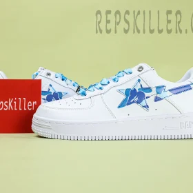 A BATHING APE BapeSta ABC Camo Blue