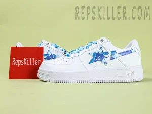 A BATHING APE BapeSta ABC Camo Blue