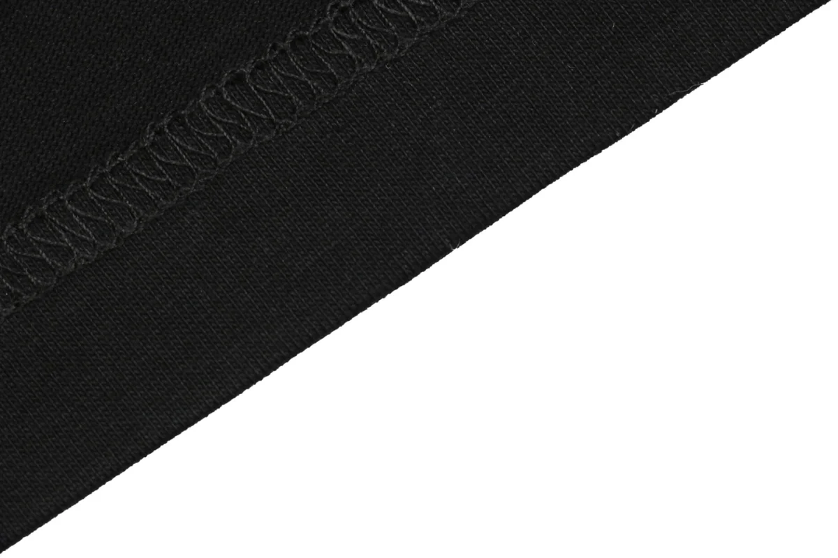 Maison Margiela Distressed Arc Letter Print T-Shirt Black