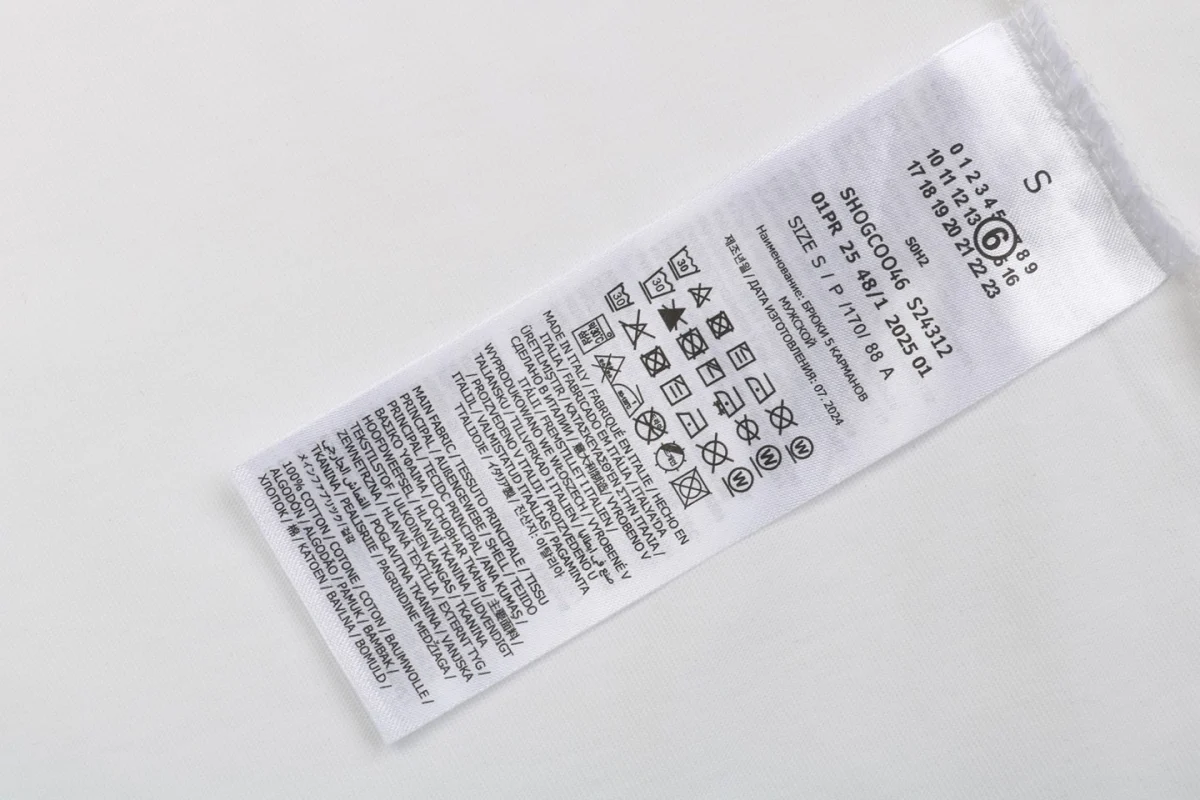 Wash tag