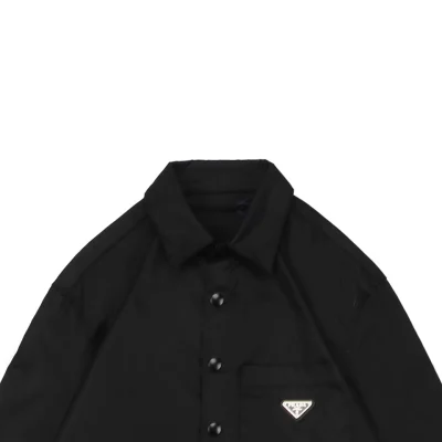 PD Re-Nylon Pocket Triangle Logo Nylon Shirt Jacket1.jpeg