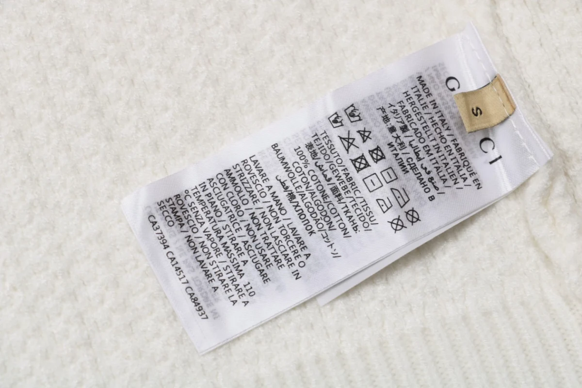 Wash tag