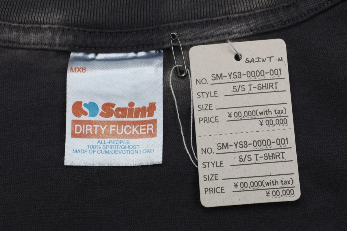 Saint logo tag