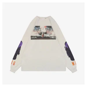 Saint Michael Movie Intro Goddess Print Long-Sleeve Shirt