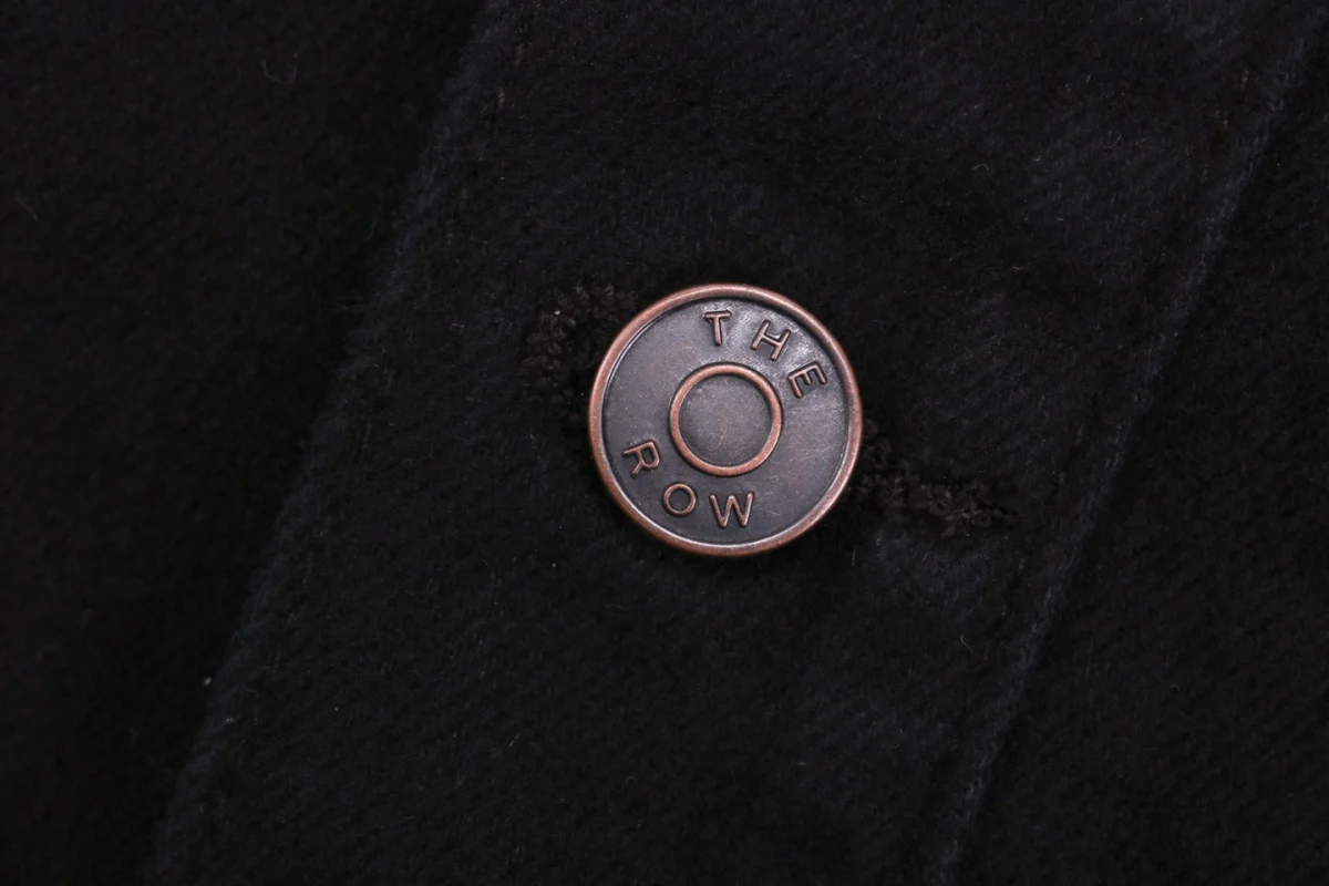 The Row Orson Black Denim Jacket