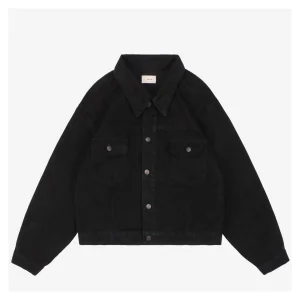 The Row Orson Black Denim Jacket