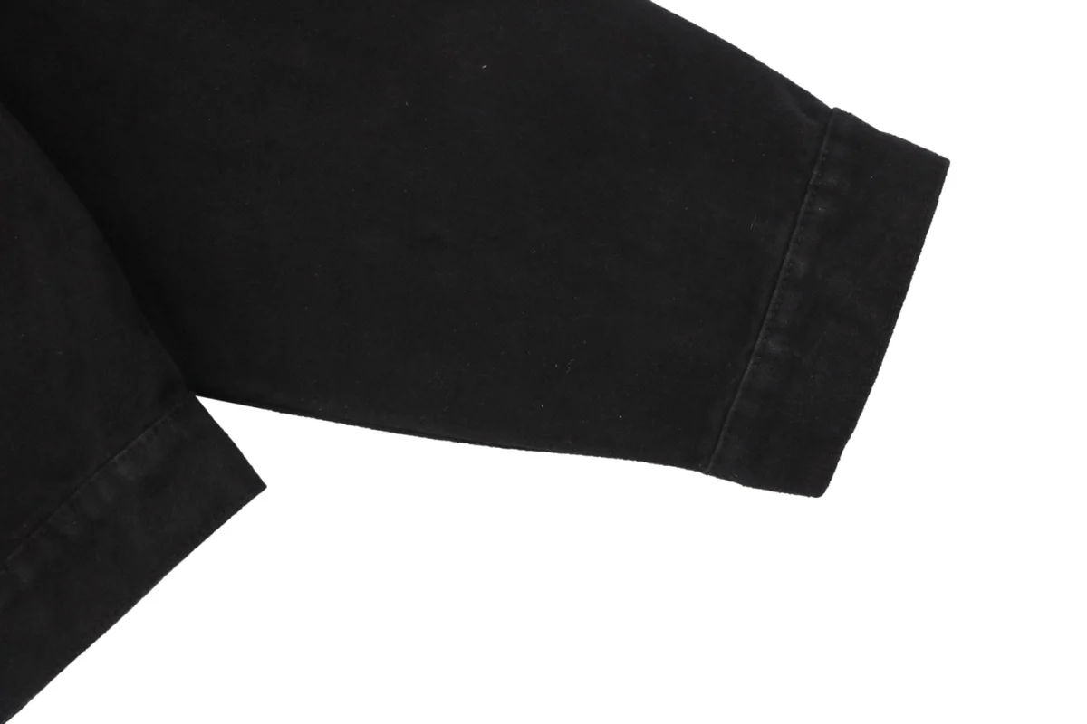 The Row Orson Black Denim Jacket