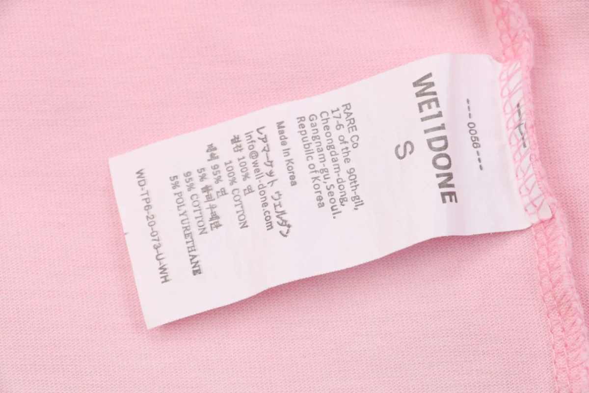Wash tag