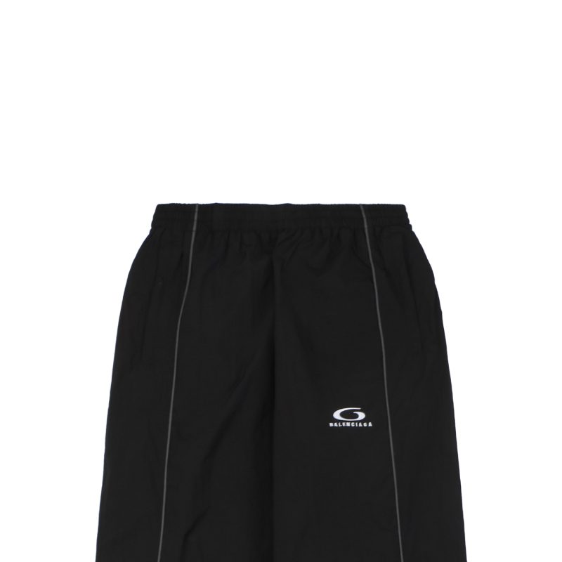 Balenciaga Hooked Letter Embroidery Woven Pants - Image 2