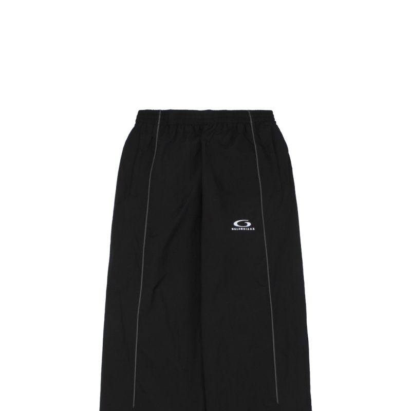 Balenciaga Hooked Letter Embroidery Woven Pants - Image 3