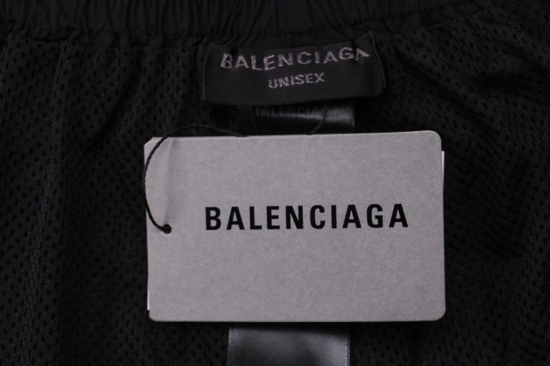 Balenciaga Hooked Letter Embroidery Woven Pants - Image 8