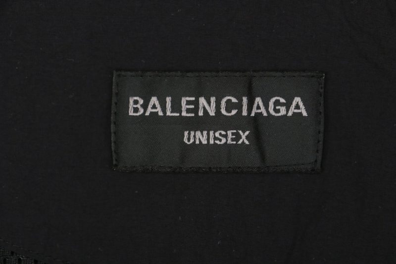 Balenciaga Hooked Letter Embroidery Woven Jacket - Image 8