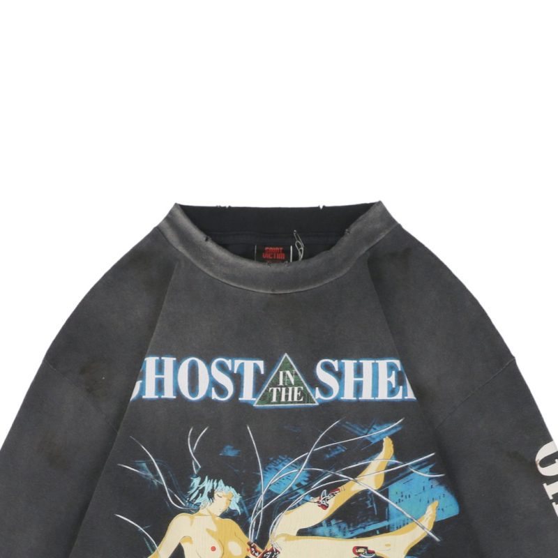 Saint Michael “Sleeping Motoko” Print Long-Sleeve Shirt - Image 3