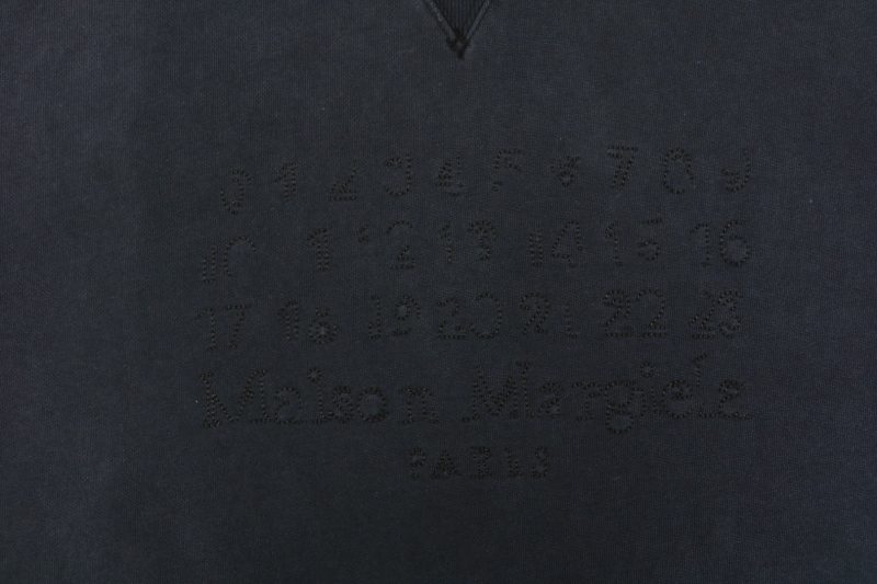 Maison Margiela Stitched Number Washed Hoodie - Image 6