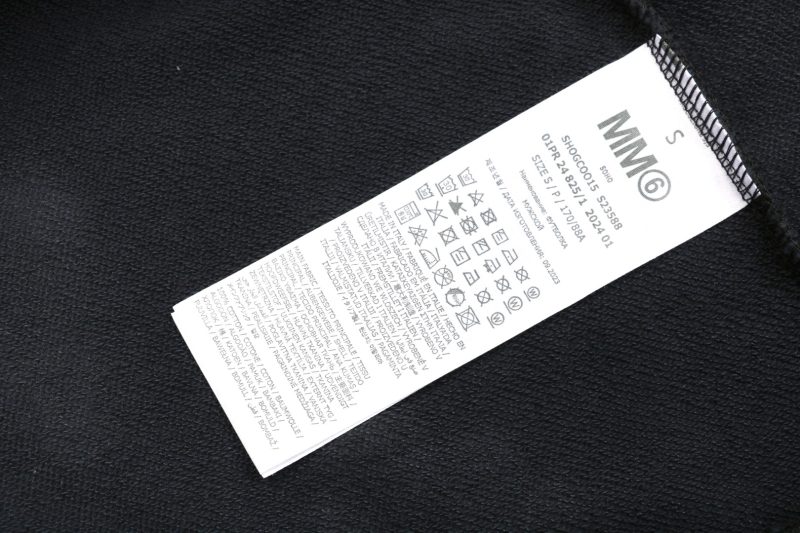 Maison Margiela Stitched Number Washed Hoodie - Image 9